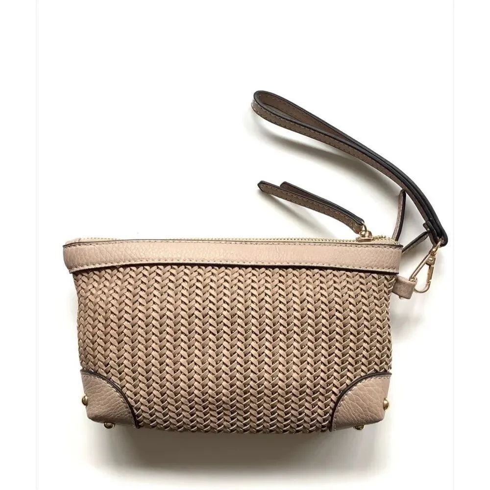 SONDRA ROBERTS KHaki Wristlet
